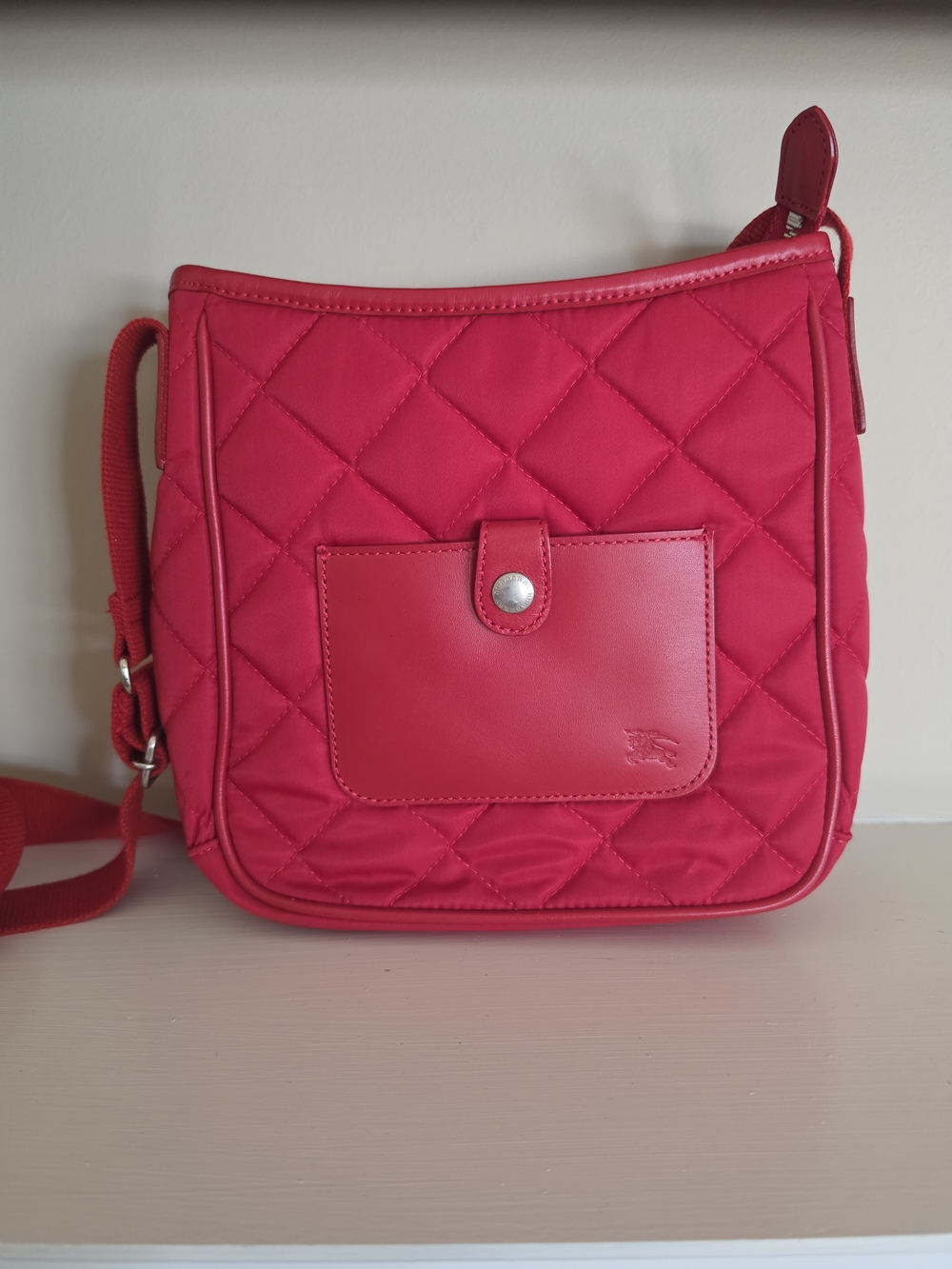 Burberry Quilted Crossbody Bag With Certificate Of Authenticity